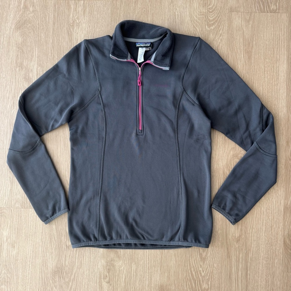 Women’s  Gray Half-Zip Sweater